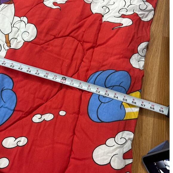 Vintage Rare 90s Disney Aladdin 62x86 in Twin Comforter Blanket Reversible - Picture 8 of 8